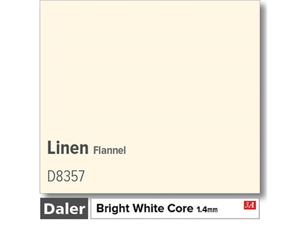 FLANNEL LINEN   - Daler Bright White Core