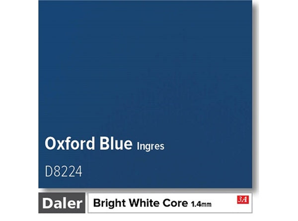 INGRES OXFORD BLUE   - Daler Bright White Core