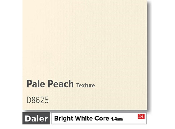 PALE PEACH TEXT  - Daler Bright White Core