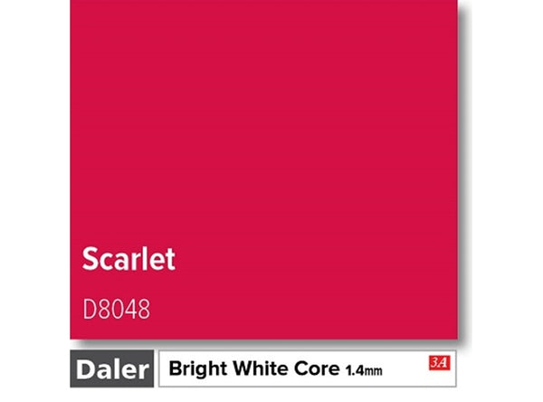 SCARLET   - Daler Bright White Core