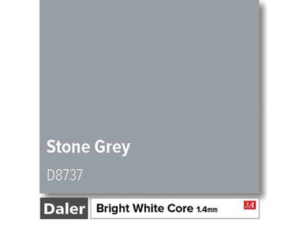 Stone Grey   - Daler Bright White Core