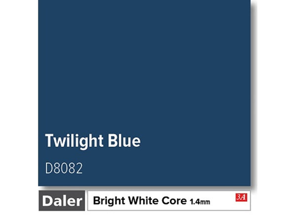 TWILIGHT BLUE   - Daler Bright White Core