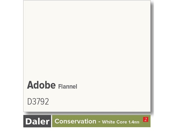 ADOBE FLANNEL   - Daler Conservation White Core