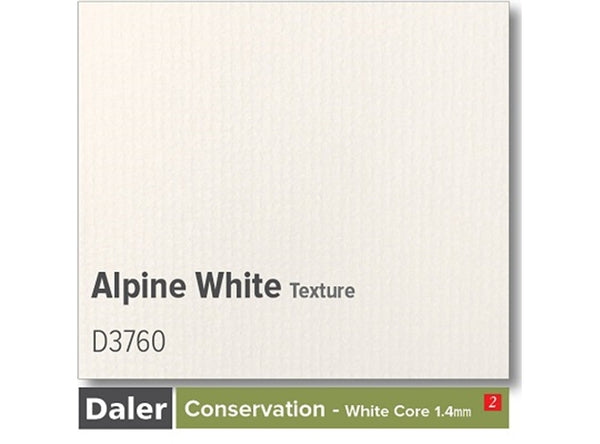 ALPINE WHITE  - Daler Conservation White Core