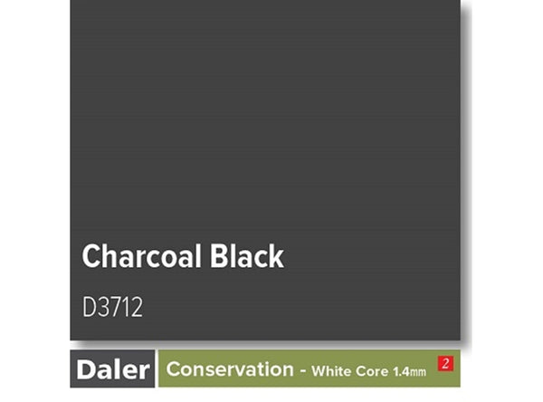 CHARCOAL BLACK   - Daler Conservation White Core