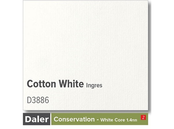 COTTON WHITE  - Daler Conservation White Core