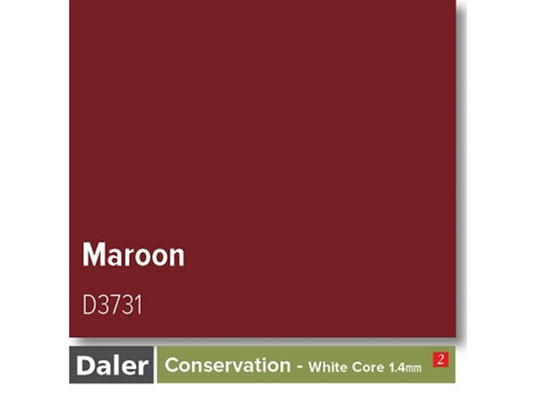 MAROON   - Daler Conservation White Core