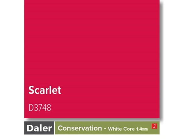 SCARLET   - Daler Conservation White Core