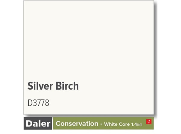 SILVER BIRCH  - Daler Conservation White Core