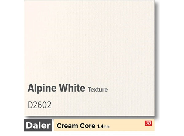 Alpine White  - Daler Cream Core Texture