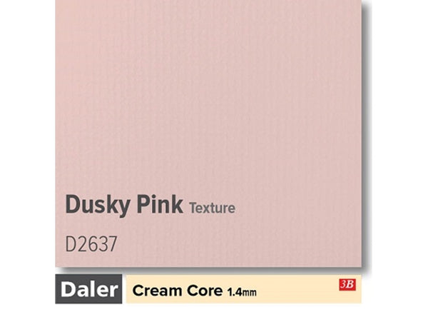 Dusky Pink  - Daler Cream Core Texture