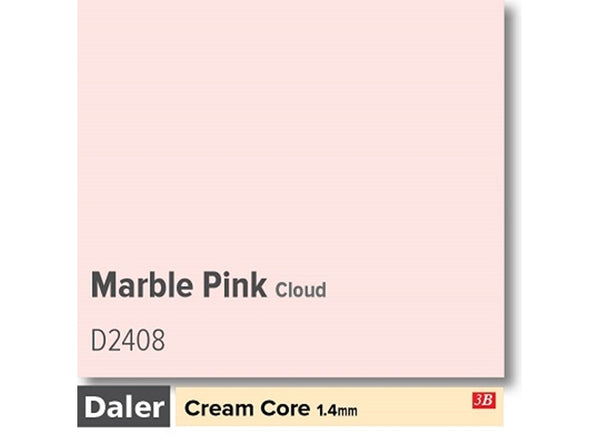Marble Pink  - Daler Cream Core Cloud