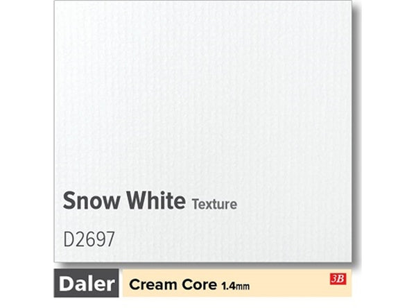 Snow White  - Daler Cream Core Texture