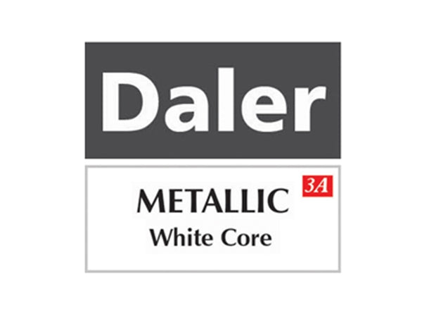 GOLD Metallic  - Daler White Core Metallic