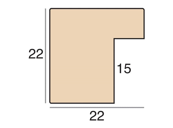 22mm 'Galaxy' Gold FSC 100%