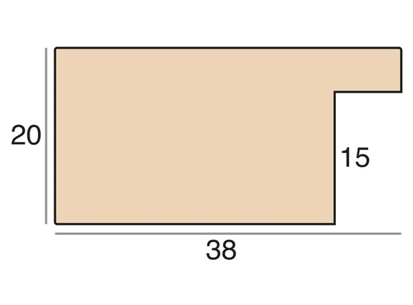 38mm 'Galaxy' Silver FSC 100%