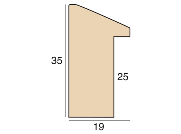 19mm 'Harper' Deep Rebate Stone