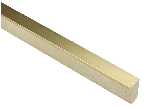 20x35mm 'Horton' Brushed Brassy Gold