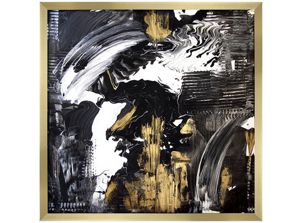 20x35mm 'Horton' Brushed Brassy Gold