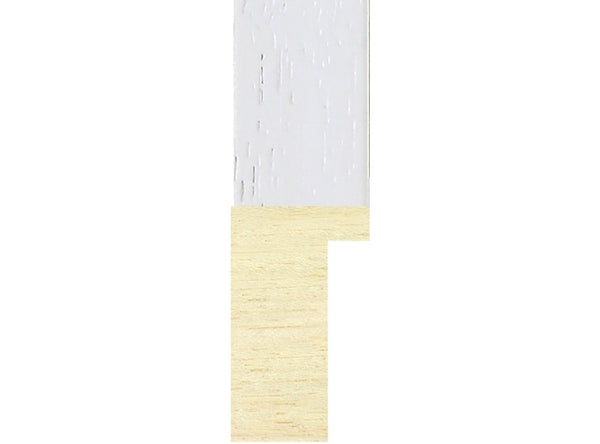 21mm 'Domino' White Open Grain FSC 100%