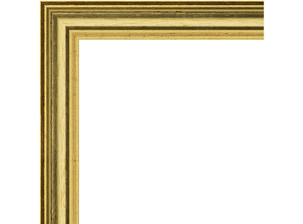 22mm 'Auric' Antique Gold Leaf