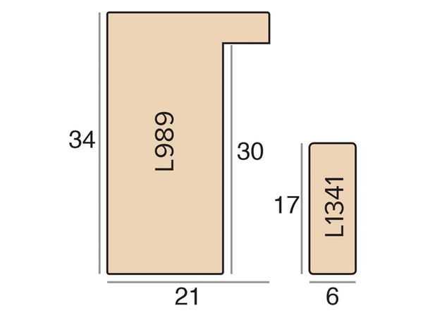 21mm 'Mono' Matt black FSC 100%