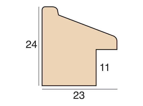 23mm 'Luna' Cloud Grey