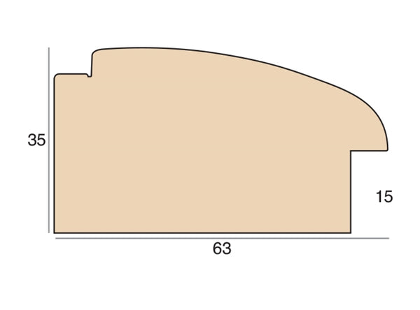 63mm 'Linton' Black FSC 100%