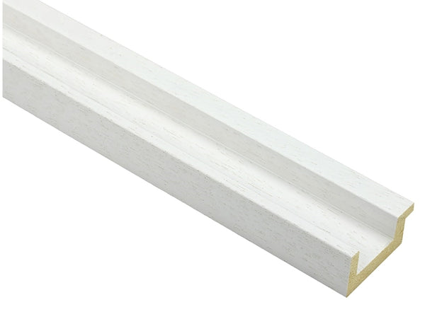 50mm 'St Ives' White Open Grain FSC 100%