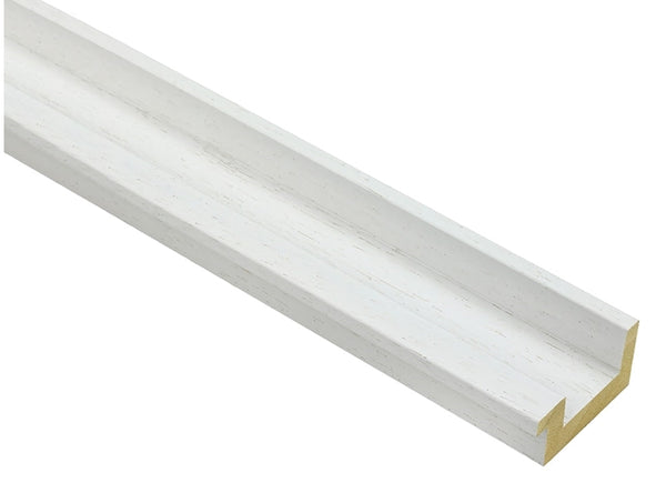 50mm 'St Ives' White Open Grain FSC 100%