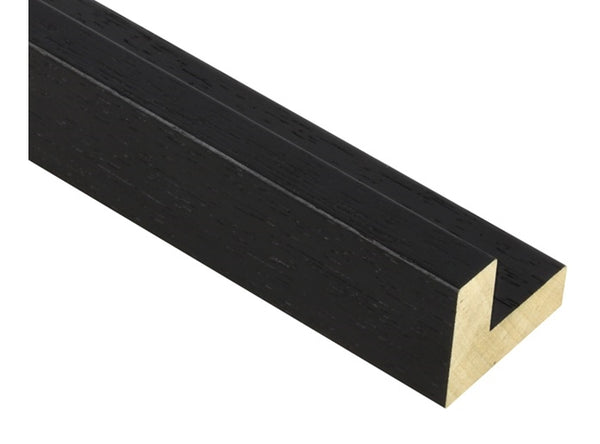 12mm 'Revival L' Black 21mm rebate