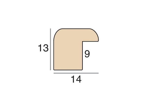 14mm 'Ystad' Dark Walnut  FSC 100%