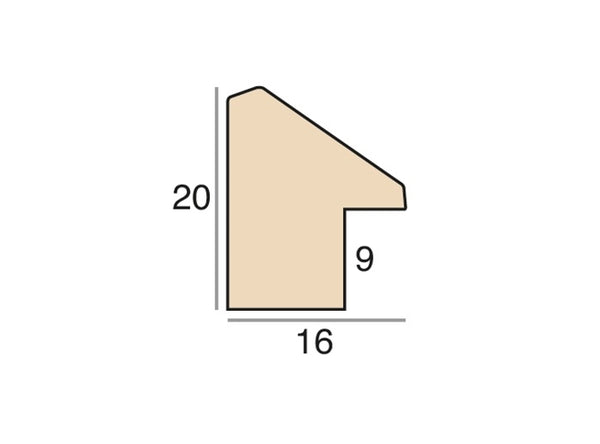 16mm 'Iris' Washed Cerulean