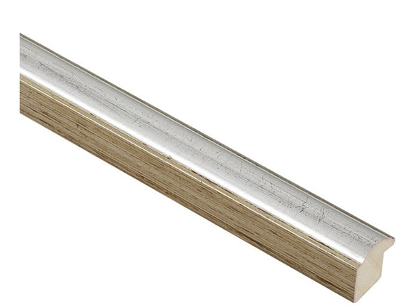 19mm 'Auric' Antique Silver Leaf