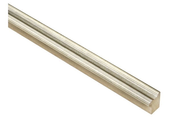 19mm 'Regency' Silver Leaf