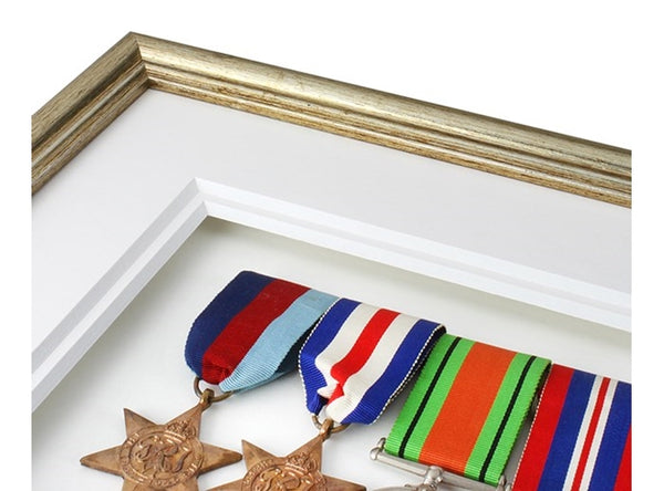 20mm 'Garrison' Antique Silver Leaf