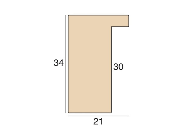 21mm 'Skane' Dark walnut  FSC 100%