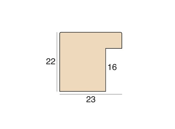 23mm 'Ikon' Gold FSC Mix 70%