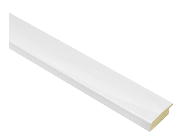 40mm 'Mono' Gloss white FSC 100%