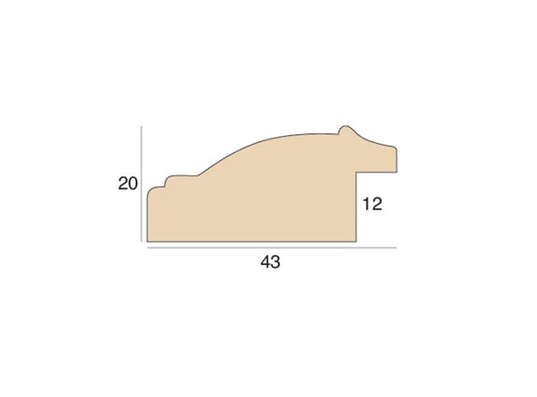 43mm 'Madison' Taupe