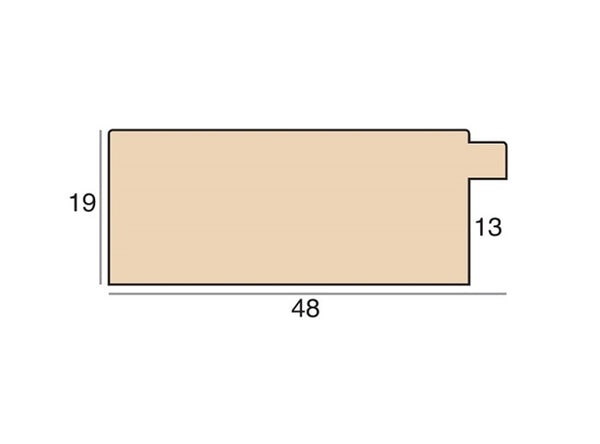 48mm 'Torino' Dove & Silver