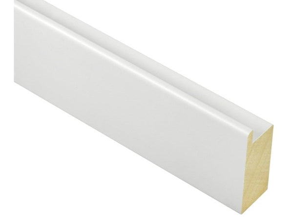 50mm deep 'Floater' Matt White Smooth 9mm rebate FSC 100%