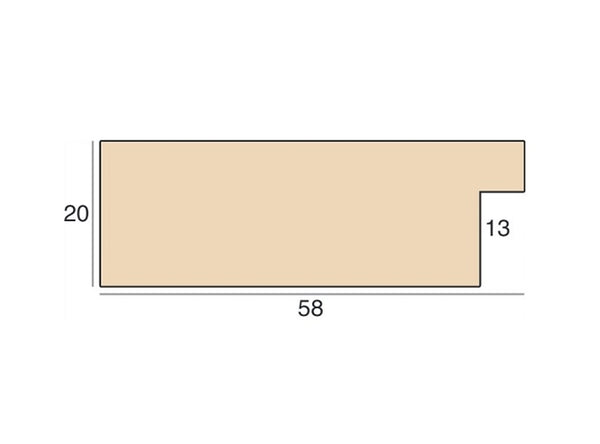 58mm 'Orbit' Brushed Silver