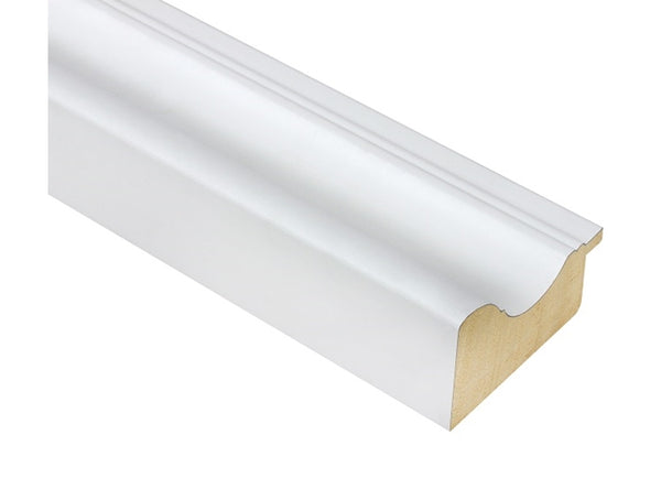 74mm 'Langham Mono' Matt White