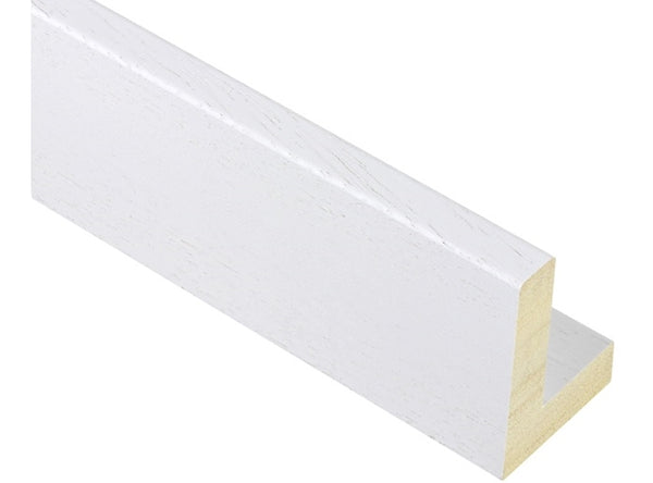 12mm 'Revival L' White 42mm rebate