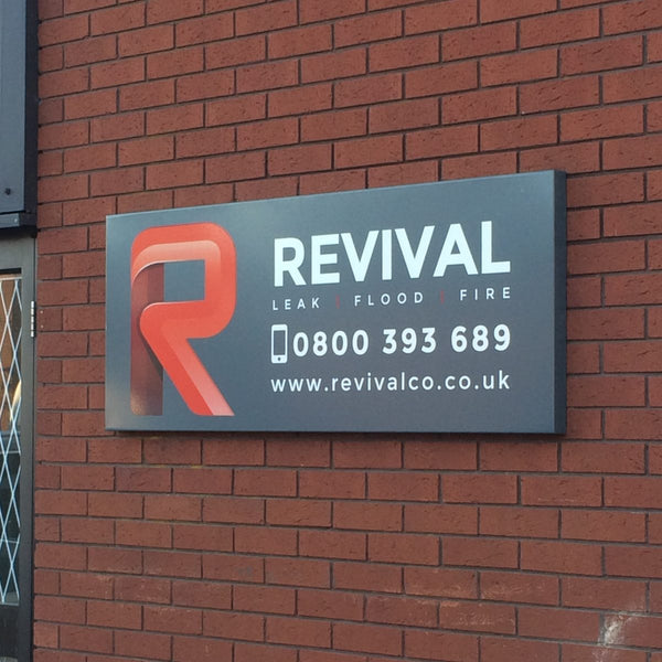 Aluminium Tray Signs