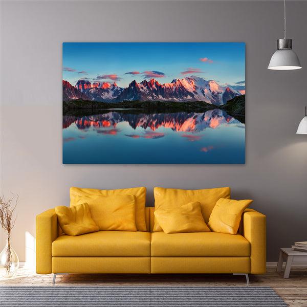 Alpine Sunset of France