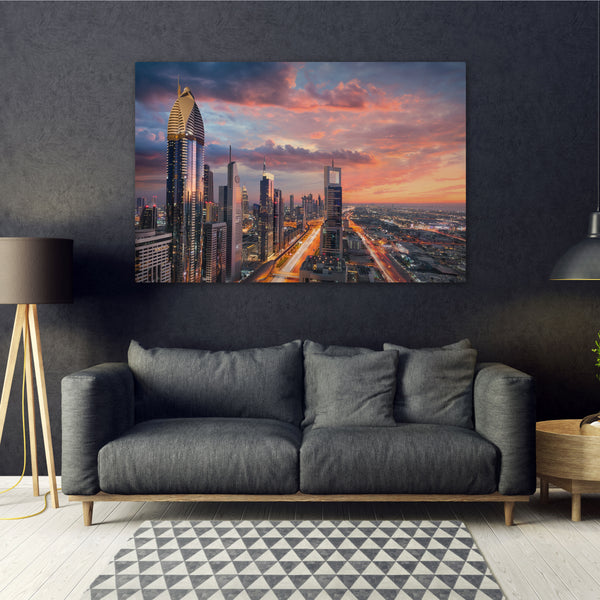 Sunset in Dubai